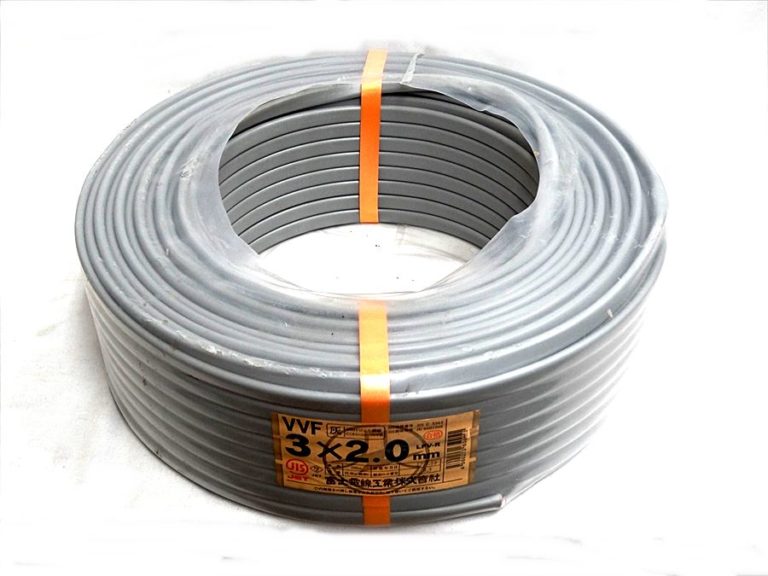 ΘΘ富士電線工業(FUJI ELECTRIC WIRE) VVFケーブル 3ｘ2.0mm 未使用品