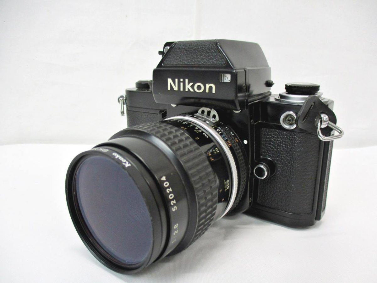 Nikon F2 フォトミック ボディ＋Nikon ニコン Ai-S Micro NIKKOR 55mm F2.8 現状品 セット フィルム