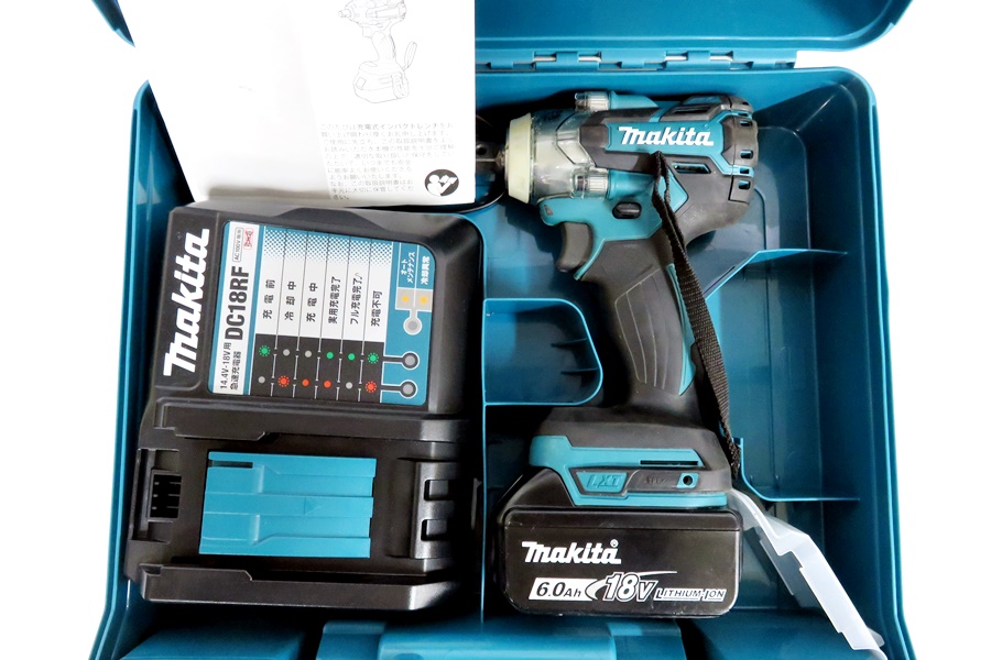 makita マキタ 充電式インパクトレンチ TW285DRGX 18V 6.0Ah 充電器