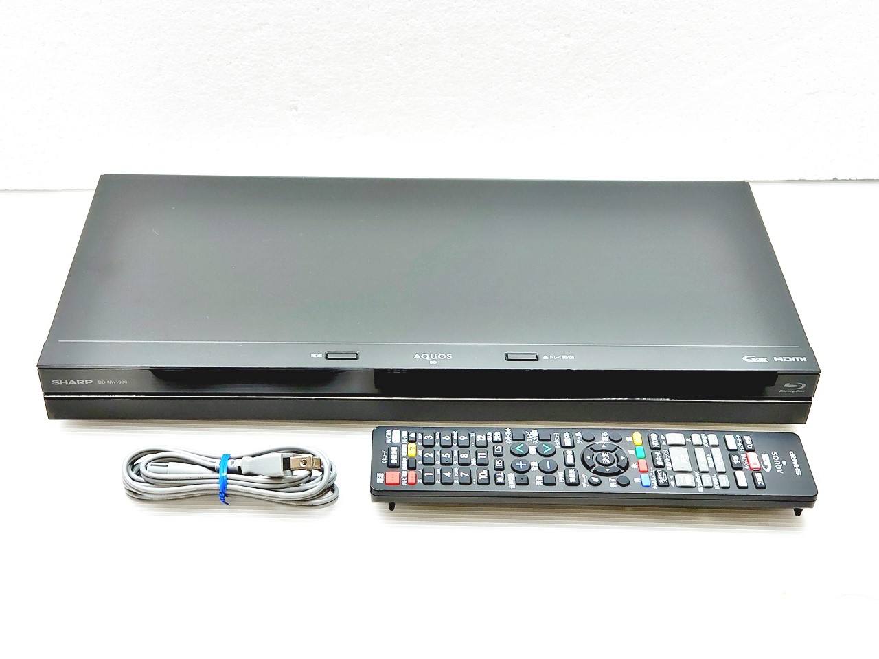 SHARP AQUOS BDレコーダー BD-NW1000　2016年製 整備品 SHARP AQUOS BDレコーダー BD-NW1000 2016年製 整備品 SHARP